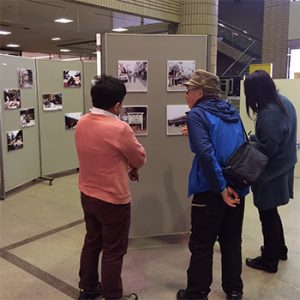 ラスタホールでの展示